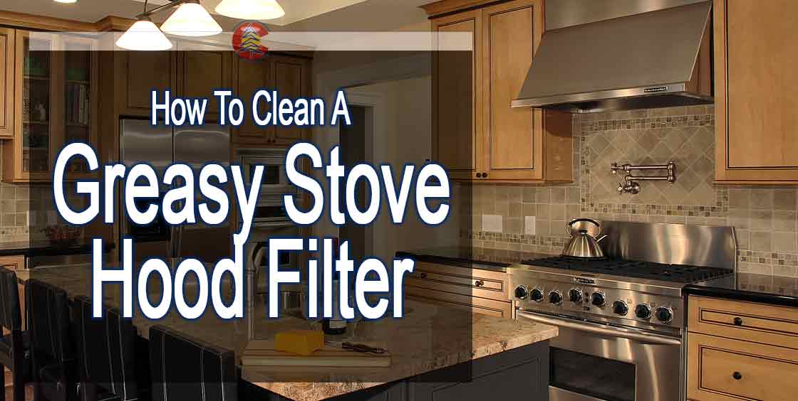 how to clean the filter on a range hood