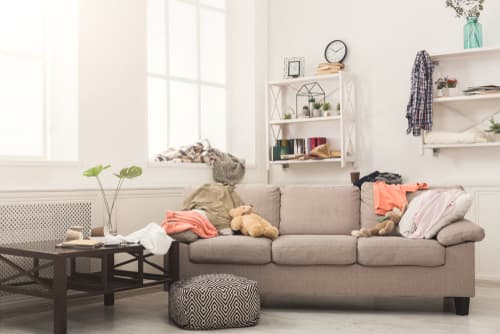 How to Declutter & Clean Your Living Room Fast