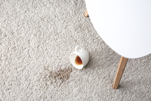 How to Deal with Old Coffee Stains on Your Carpet