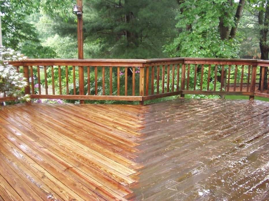 deck cleaning solution