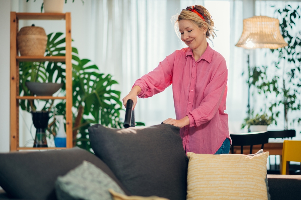 Where do winter allergens usually build up?